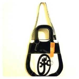 Fun whimsical bag by designer J C Castelbajac